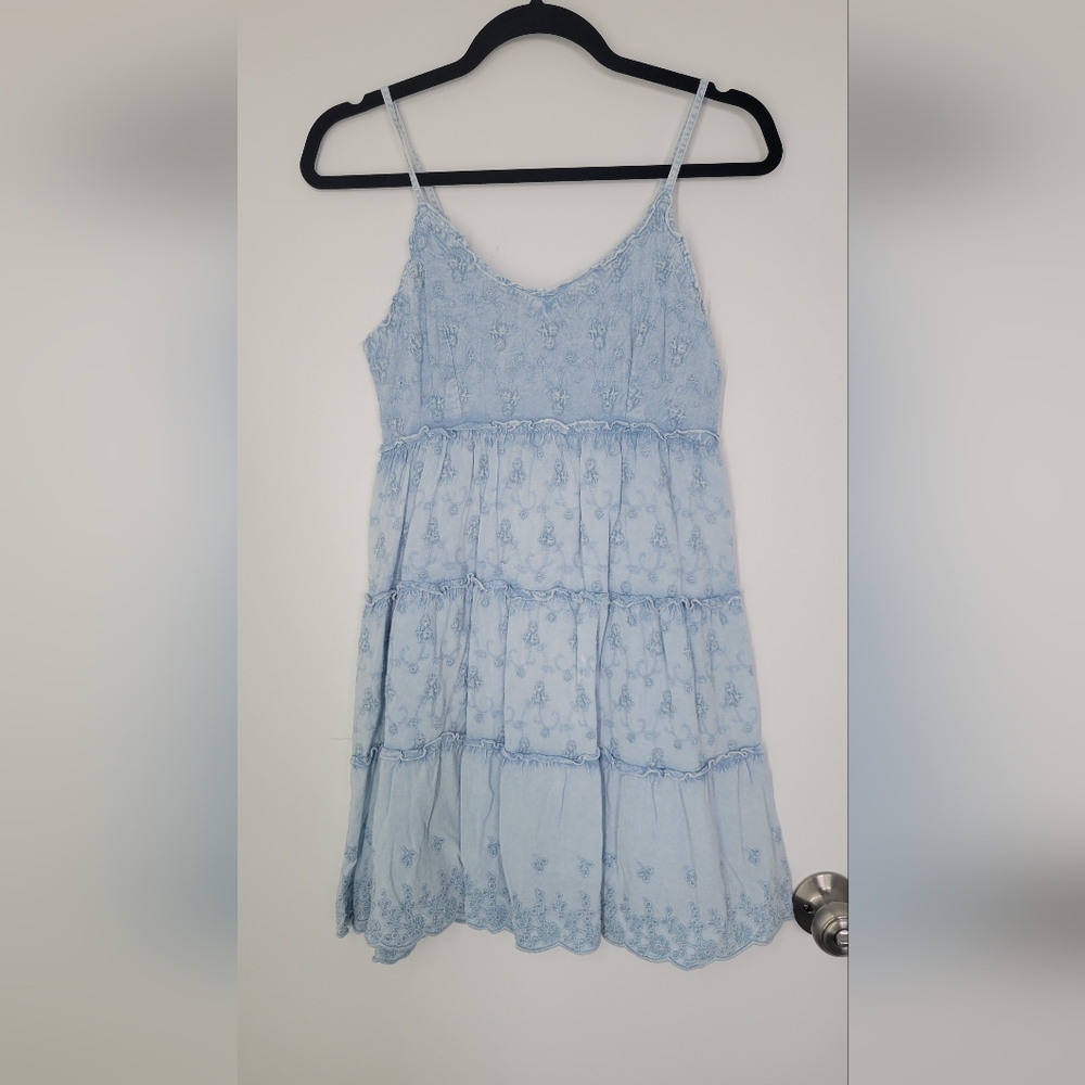 Jean floral dress